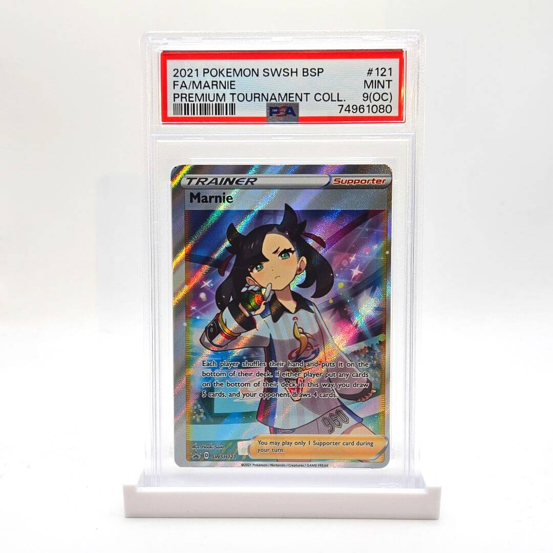 PSA 9 Marnie - Premium Tournament Collection - OFF-CUT Graded