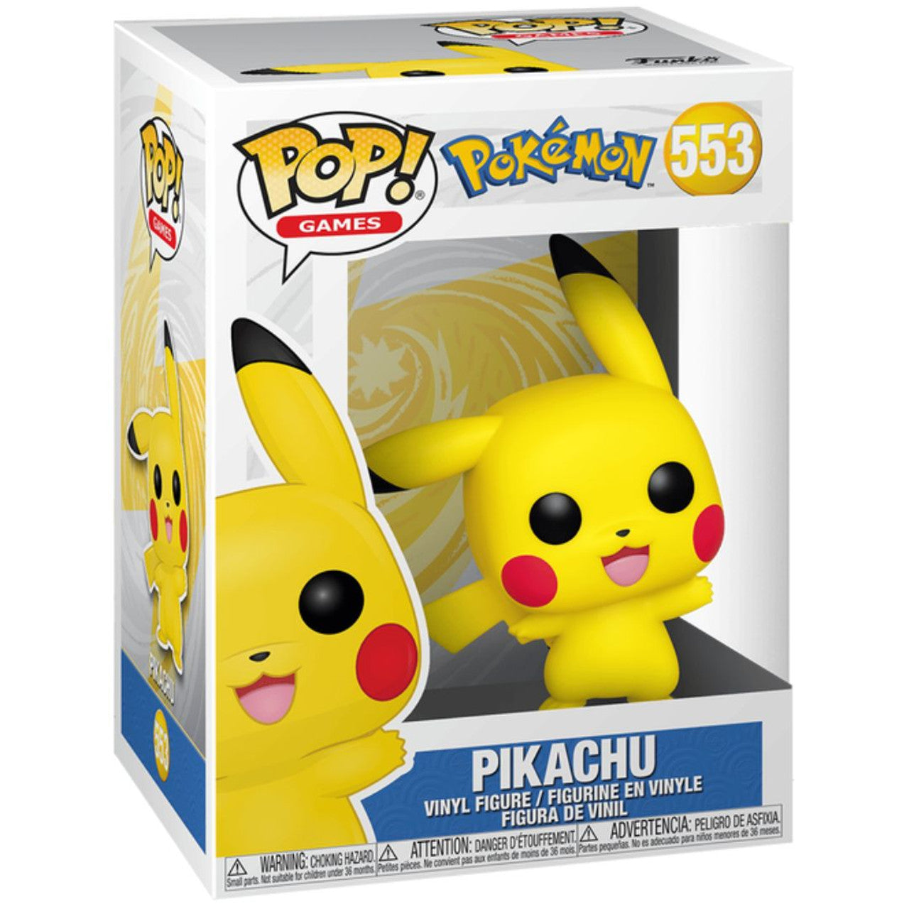 Pikachu 553 Waving - Pokémon Funko Pop Vinyl Figure