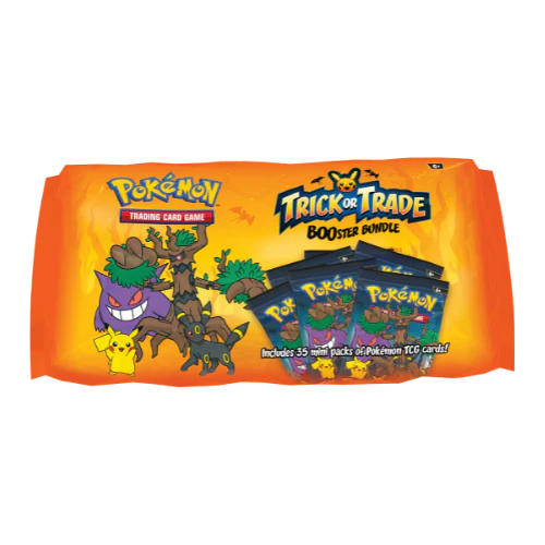 Pokemon Trick Or Trade Booster Bundle 2024