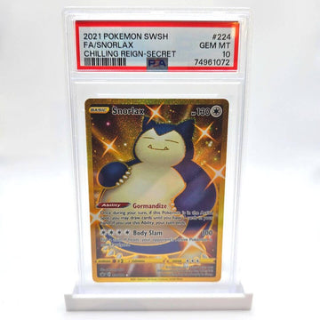 Carte pokémon ronflex secrete