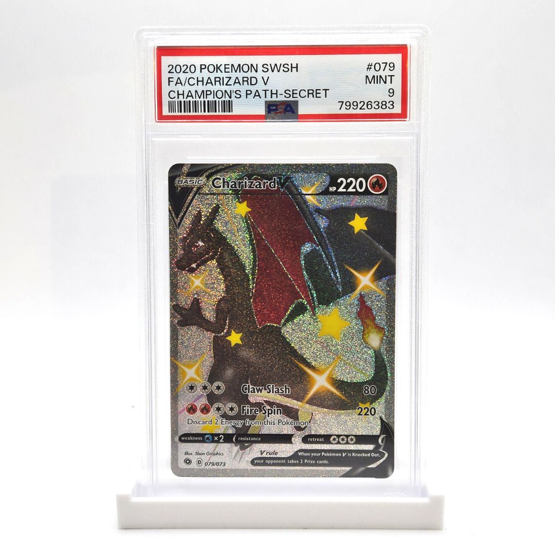 PSA 9 Charizard V Shiny Secret Rare - Champion's Path