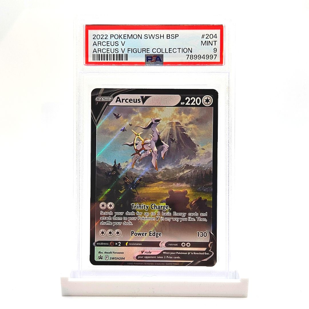 PSA 9 Arceus V SWSH204 - Arceus Figure Collection Promo