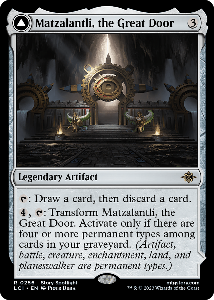 Matzalantli, the Great Door // The Core (LCI-256) - The Lost Caverns of Ixalan