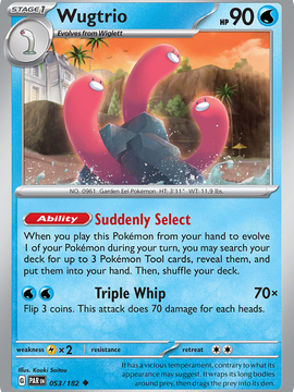 Wugtrio (053/182) [Paradox Rift]