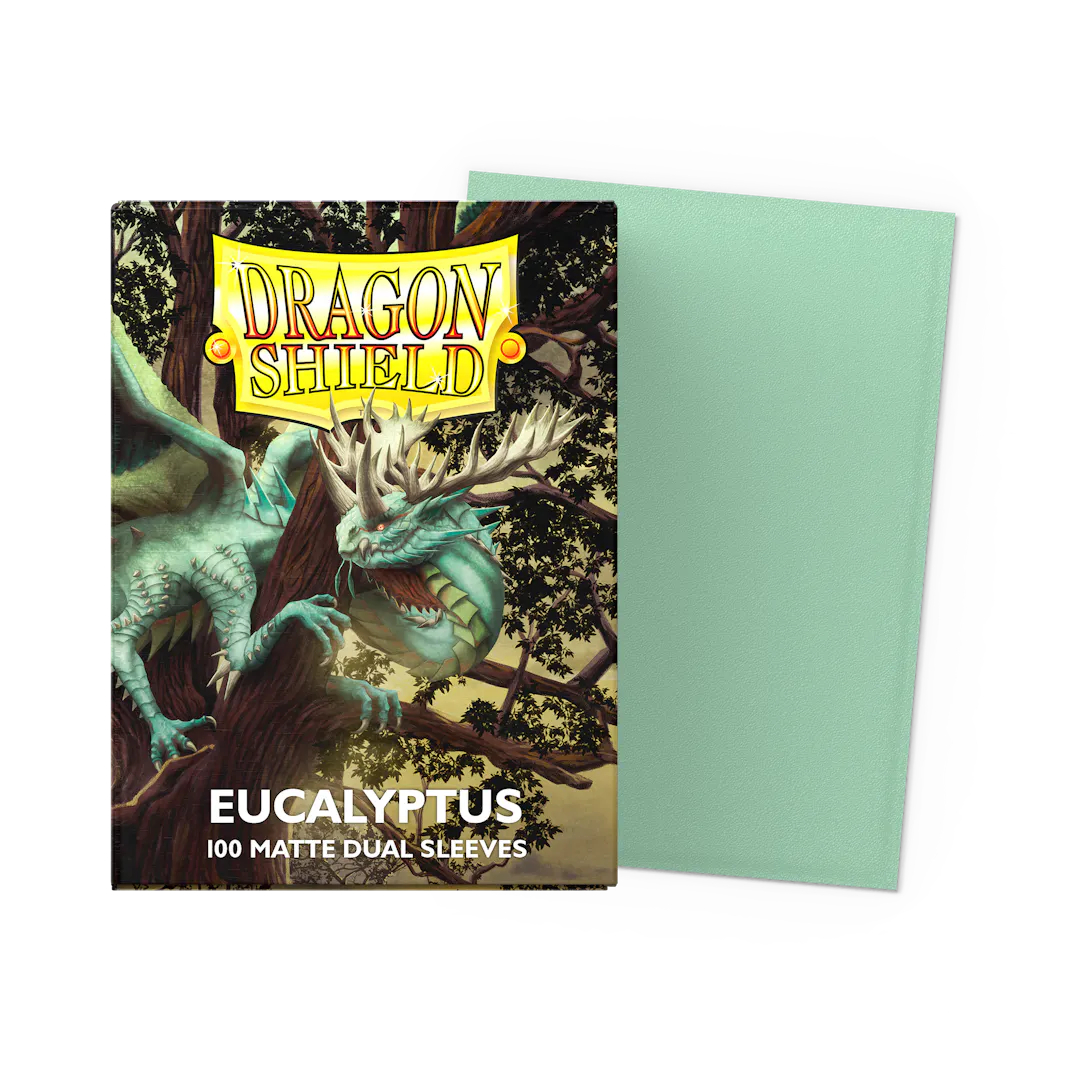 Dragon Shield - Eucalyptus - Dual Matte Sleeves (100 Count - Standard Size)