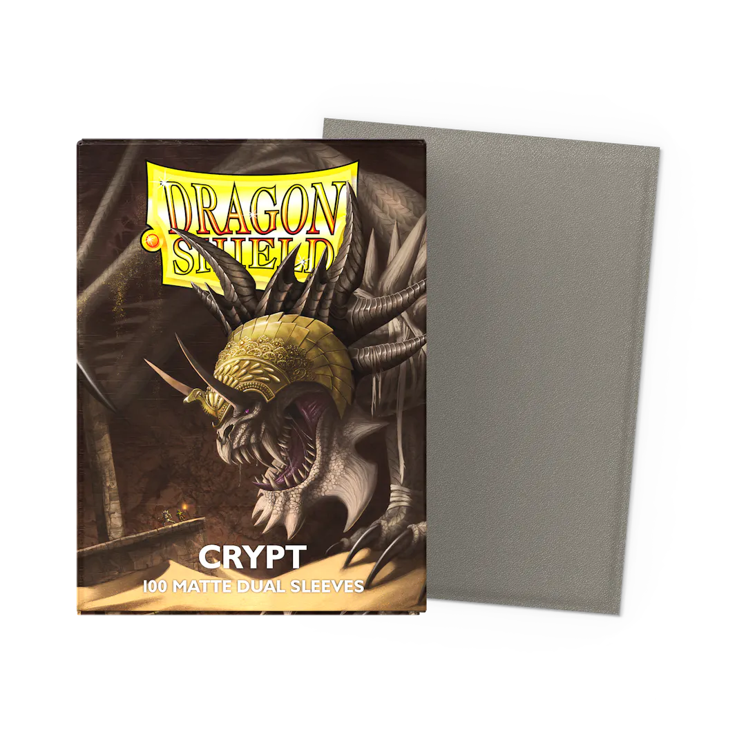 Dragon Shield - Crypt - Dual Matte Sleeves (100 Count - Standard Size)