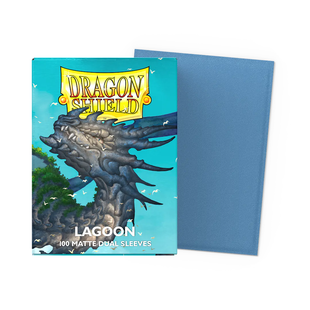 Dragon Shield - Lagoon - Dual Matte Sleeves (100 Count - Standard Size)