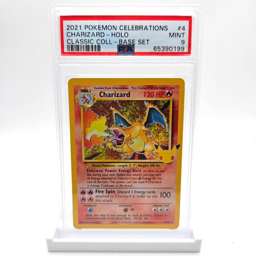 Charizard Celebrations PSA 9