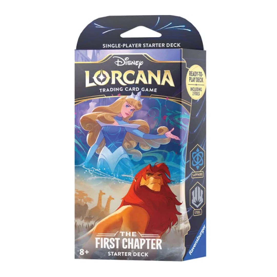 Disney Lorcana The First Chapter Starter Deck (Sapphire & Steel)