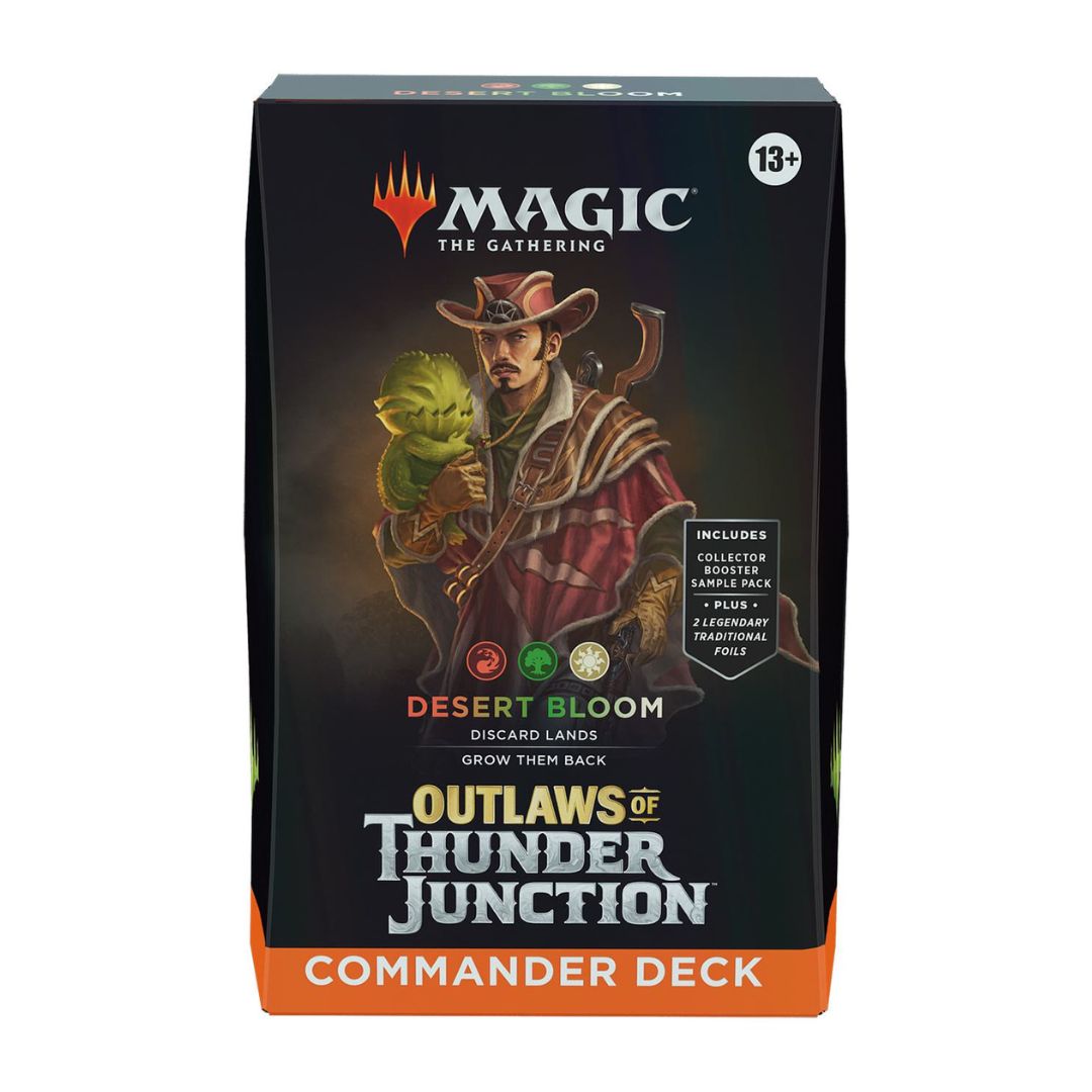 MTG - Outlaws of Thunder Junction Commander Deck - Desert Bloom