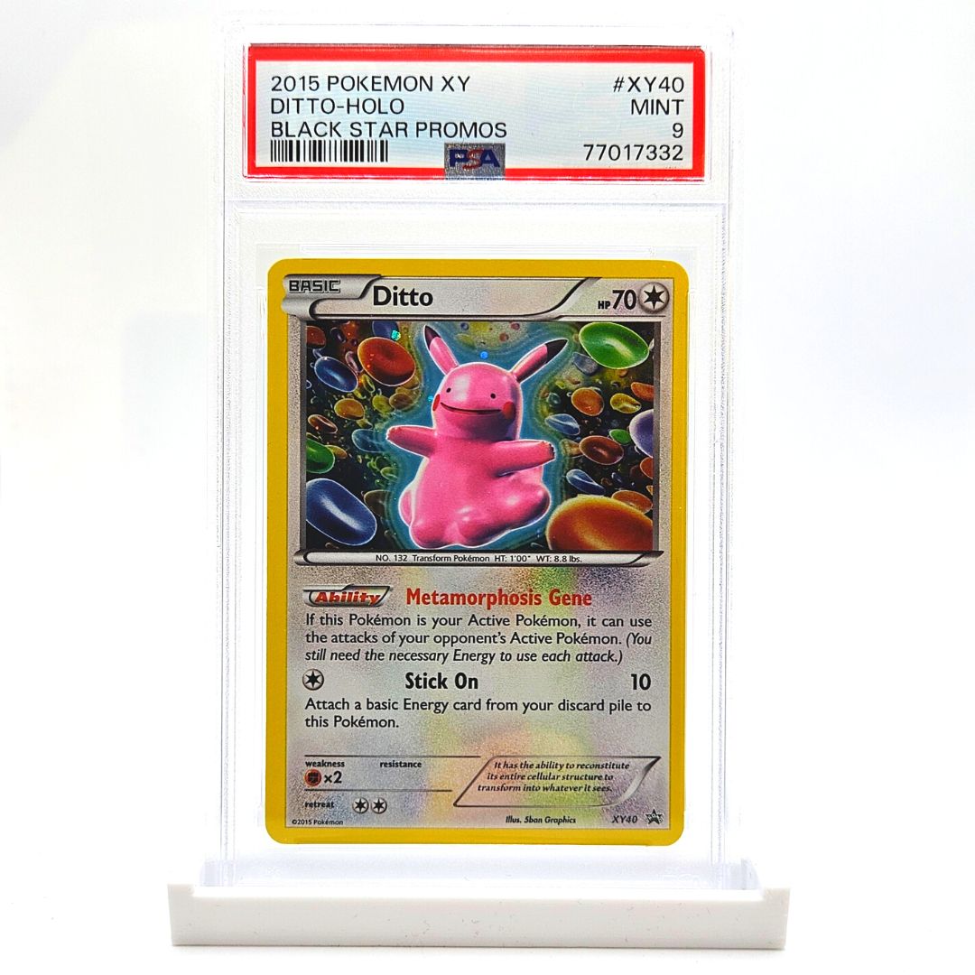 PSA 9 Ditto XY40 Black Star Promo