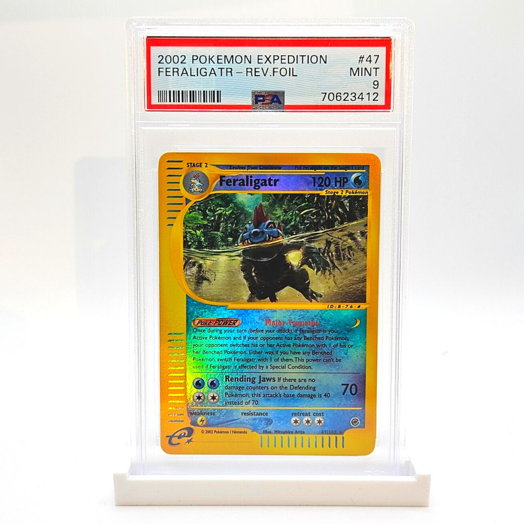 PSA 9 Feraligatr Reverse Holo 2002 Pokémon - Expedition