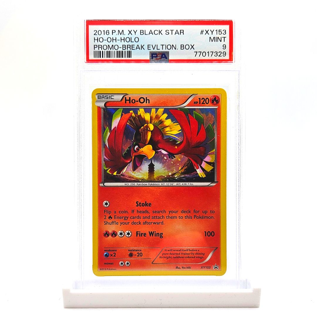 PSA 9 Ho-Oh XY 153 - Break Evolution Box Promo