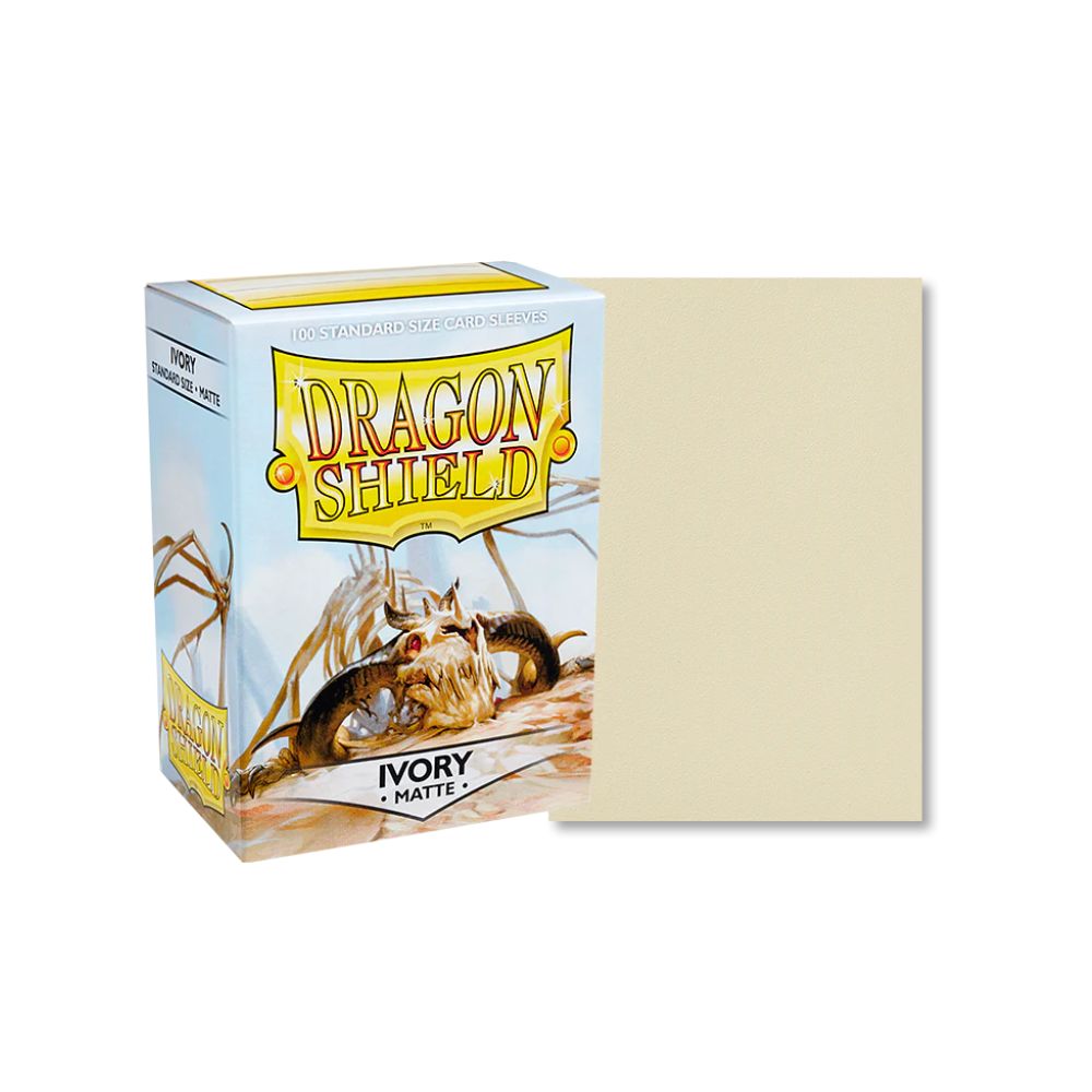 Dragon Shield Sleeves - Ivory Matte (100 Count)