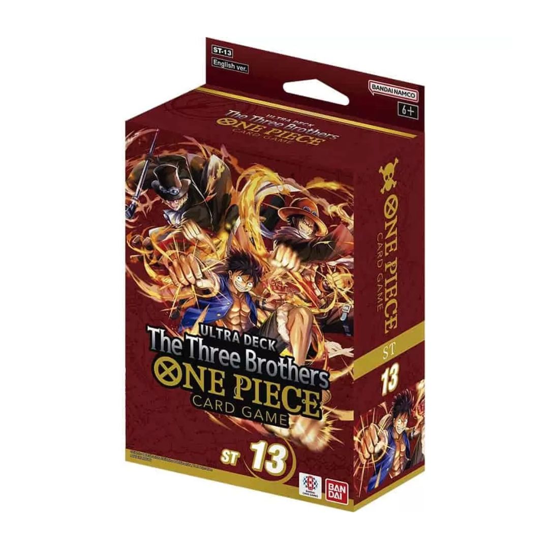 One Piece Card Game Ultra Deck - The Three Brothers ST-13One Piece Card Game Ultra Deck - The Three Brothers ST-13