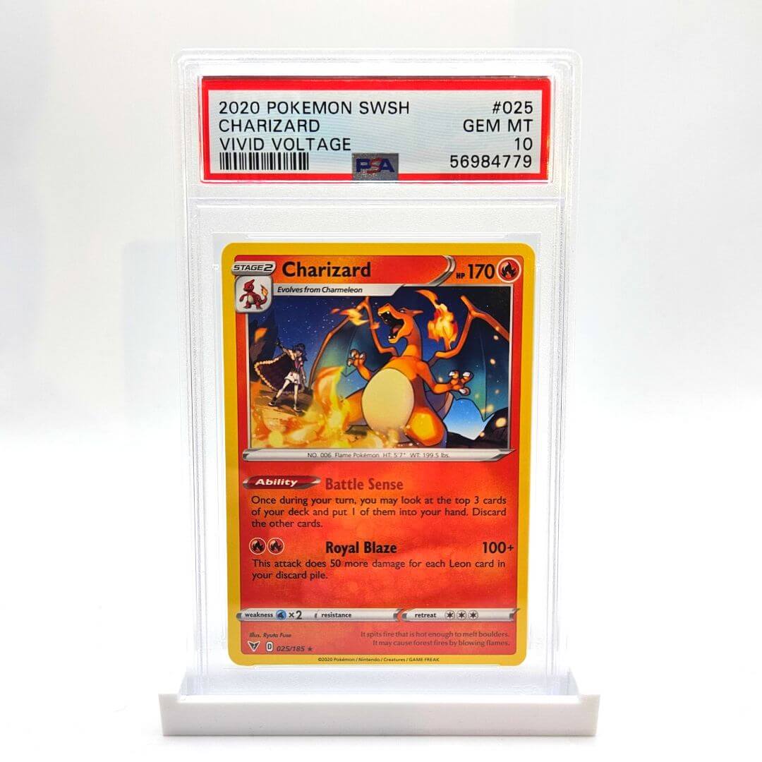 PSA 10 Charizard - Vivid Voltage