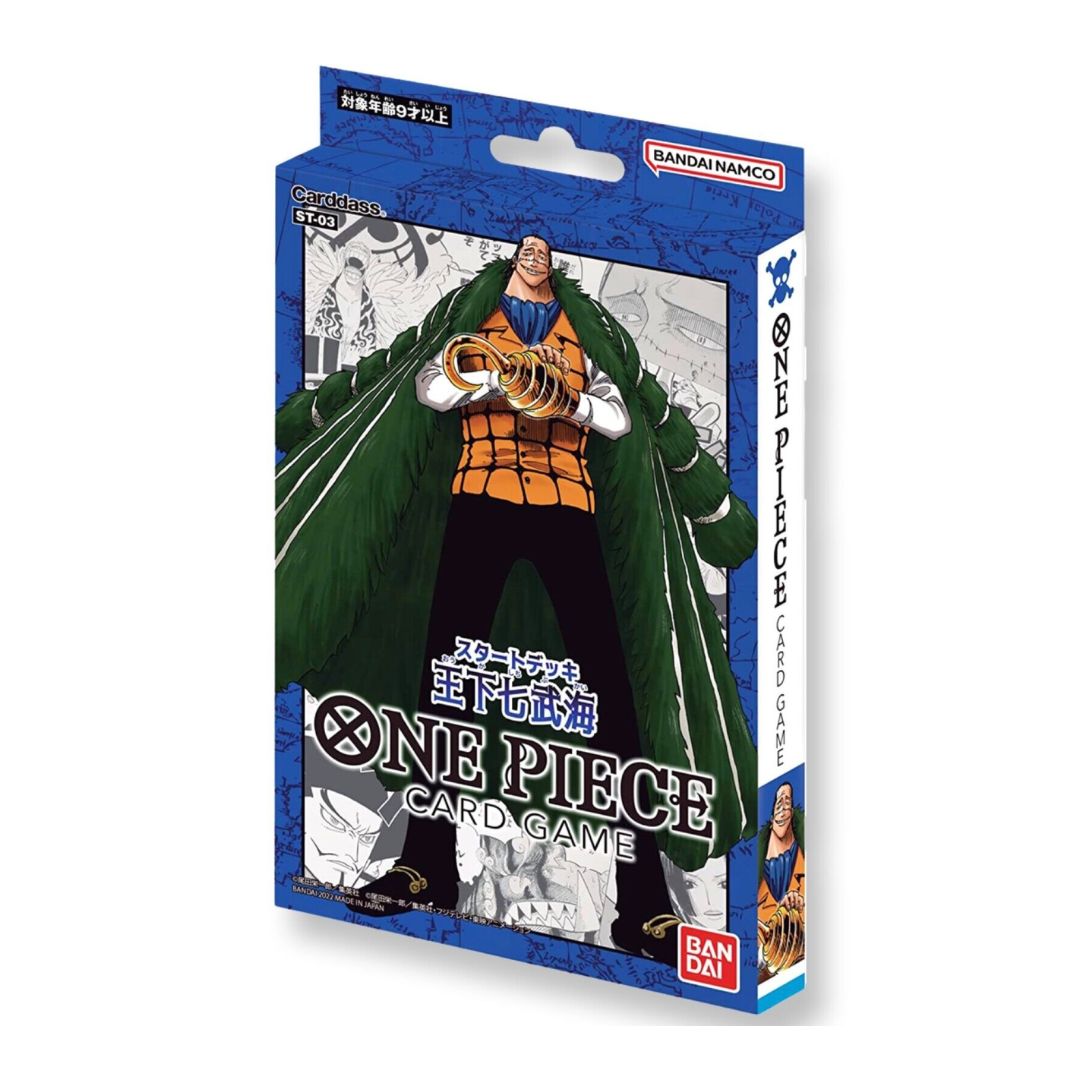 One Piece Card Game Starter Deck - The Seven Warlords of the Sea ST-03One Piece Card Game Starter Deck - The Seven Warlords of the Sea ST-03