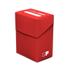 Ultra Pro Solid Color Deck Box - Red