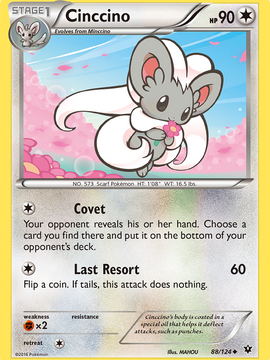 Cinccino (88/124) [XY: Fates Collide]