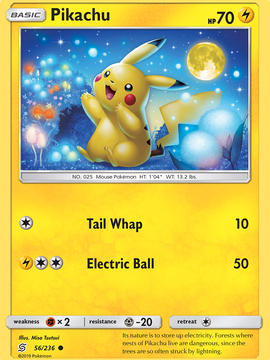 Pikachu (56/236) [Sun & Moon: Unified Minds]