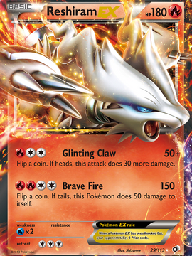 Reshiram EX (29/113) [Black & White: Legendary Treasures]