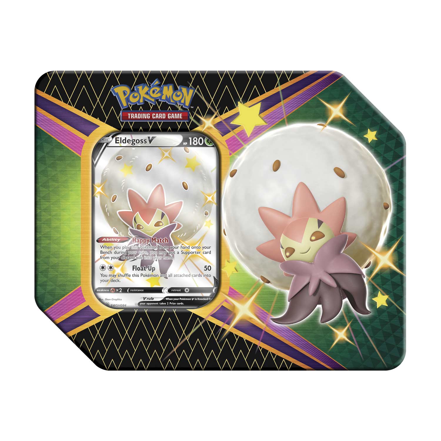 Pokémon - Shining Fates - Collector's Tin (Eldegoss V)