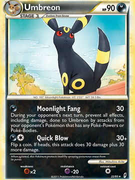 Umbreon (22/95) [HeartGold & SoulSilver: Call of Legends]