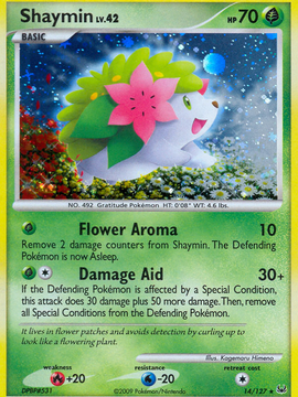 Shaymin (14/127) [Platinum: Base Set]