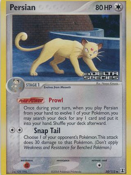 Persian (50/113) (Stamped) [EX: Delta Species]