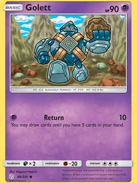 Golett (89/236) [Sun & Moon: Cosmic Eclipse]