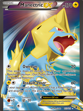 Manectric EX (113/119) [XY: Phantom Forces]