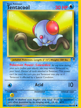 Tentacool (96/110) [Legendary Collection]