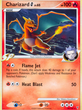 Charizard G (20/147) [Platinum: Supreme Victors]