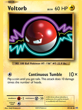 Voltorb (39/108) [XY: Evolutions]