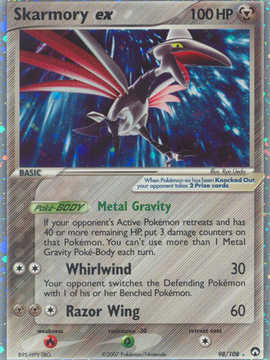 Skarmory ex (98/108) [EX: Power Keepers]