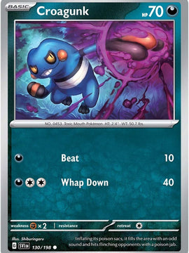 Croagunk (130/198) [Scarlet & Violet: Base Set]