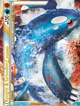 Kyogre & Groudon LEGEND (87/90) [HeartGold & SoulSilver: Undaunted]