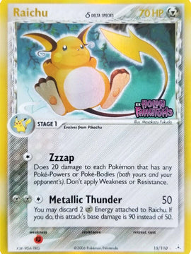 Raichu (15/110) (Delta Species) (Stamped) [EX: Holon Phantoms]