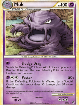 Muk (31/90) [HeartGold & SoulSilver: Undaunted]