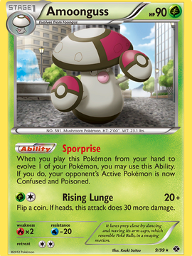 Amoonguss (9/99) [Black & White: Next Destinies]