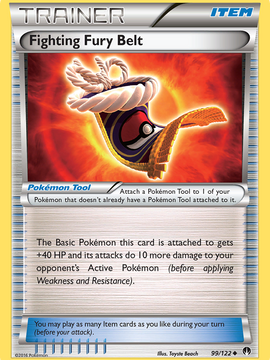 Fighting Fury Belt (99/122) [XY: BREAKpoint]