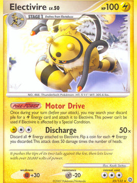 Electivire (25/132) (Theme Deck Exclusive) [Diamond & Pearl: Secret Wonders]