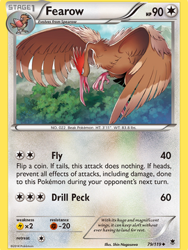 Fearow (79/119) [XY: Phantom Forces]