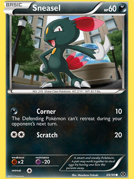 Sneasel (69/99) [Black & White: Next Destinies]