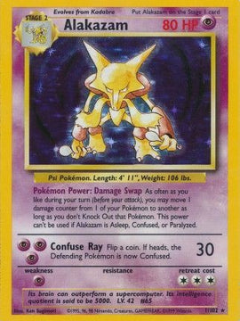 Alakazam (1/102) [Base Set Unlimited]