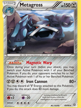 Metagross (49/98) (Theme Deck Exclusive) [XY: Ancient Origins]