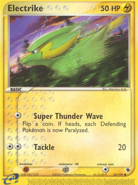 Electrike (53/109) [EX: Ruby & Sapphire]