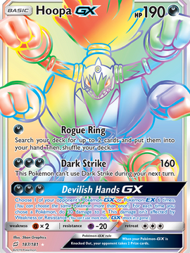 Hoopa GX (187/181) [Sun & Moon: Team Up]