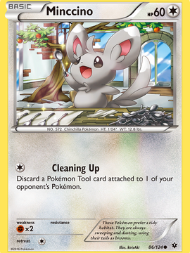 Minccino (86/124) [XY: Fates Collide]