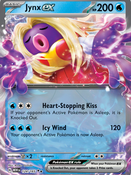 Jynx ex (124/165) [Scarlet & Violet: 151]